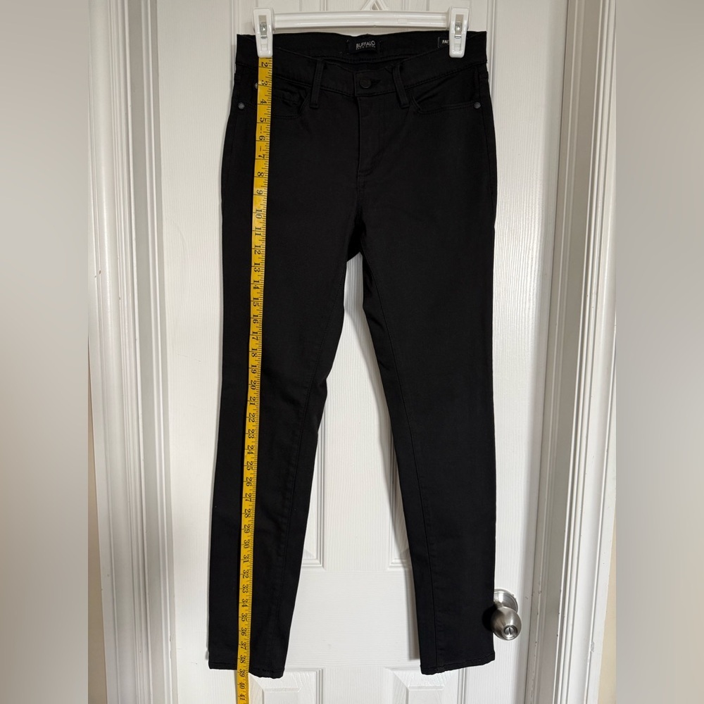 Buffalo David Bitton Black Mid-Rise Skinny Jeans - Picture 5 of 11